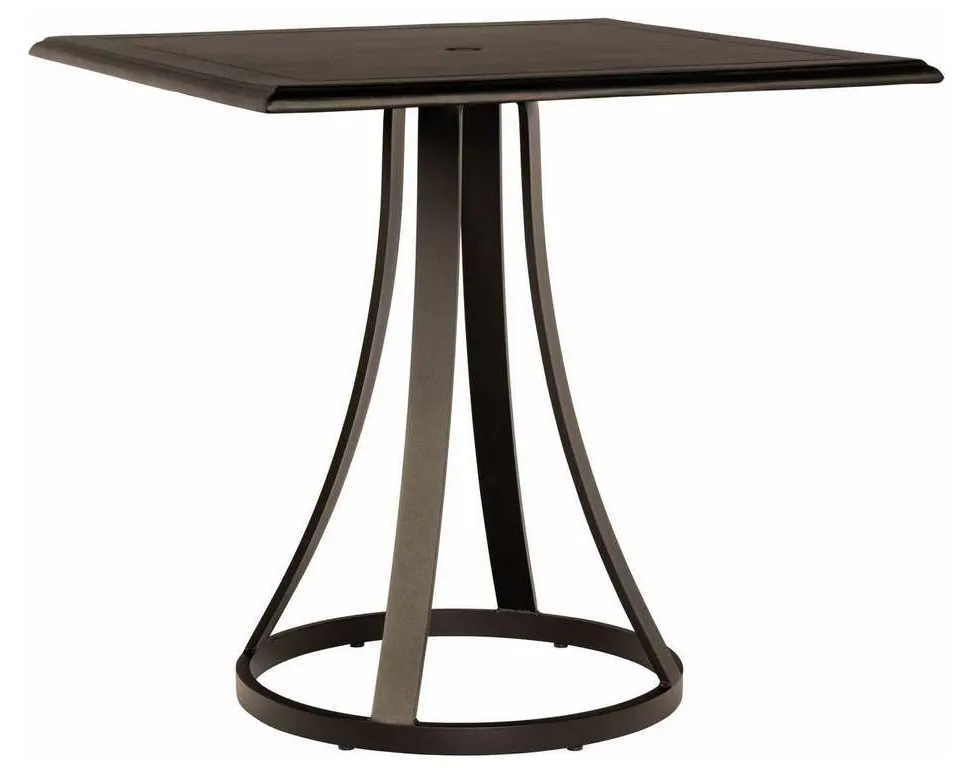 Woodard 5Y5500 09236 Solid Cast Complete Tables Square Counter Height Table Woodard 5Y5500 09236 Solid Cast Complete Tables Square Counter Height Table
