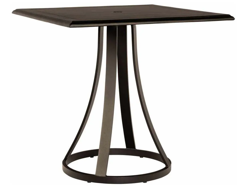 Woodard 5Y5500 09236 Solid Cast Complete Tables Square Counter Height Table Woodard 5Y5500 09236 Solid Cast Complete Tables Square Counter Height Table