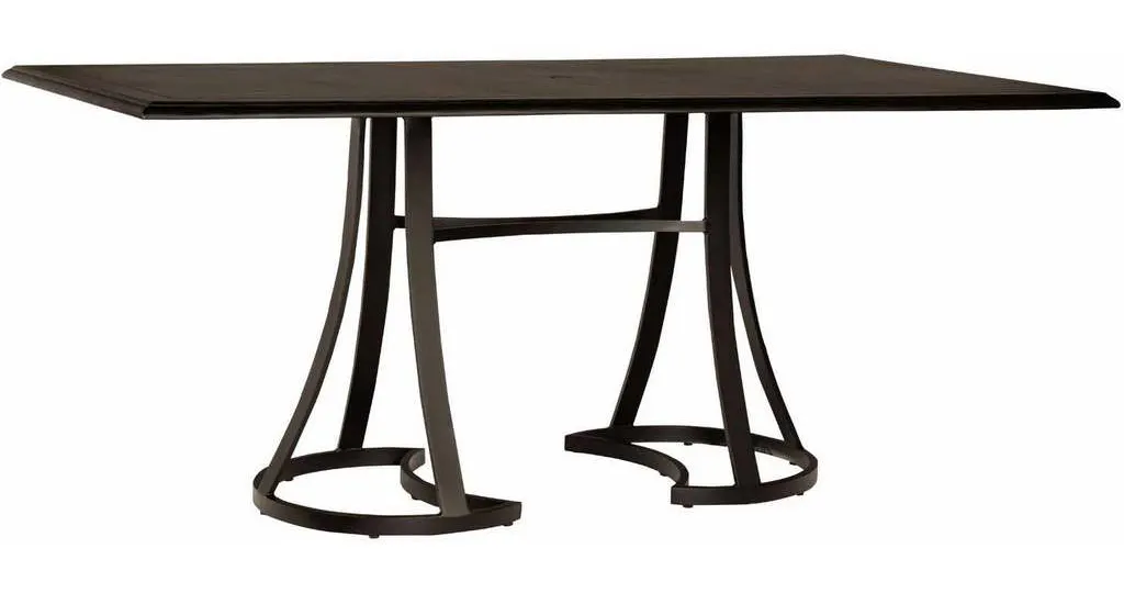 Woodard 5Y5600 09284 Solid Cast Complete Tables Rectangular Counter Height Table Woodard 5Y5600 09284 Solid Cast Complete Tables Rectangular Counter Height Table