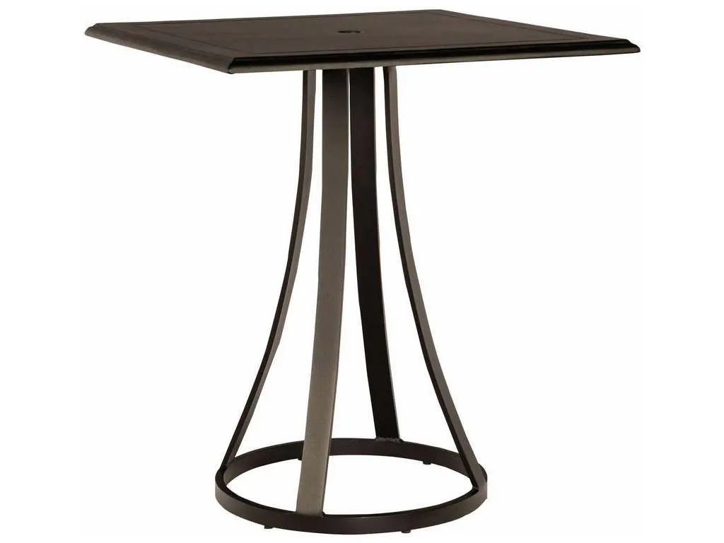 Woodard 5Y6600  09236 Tables Square Bar Height Table