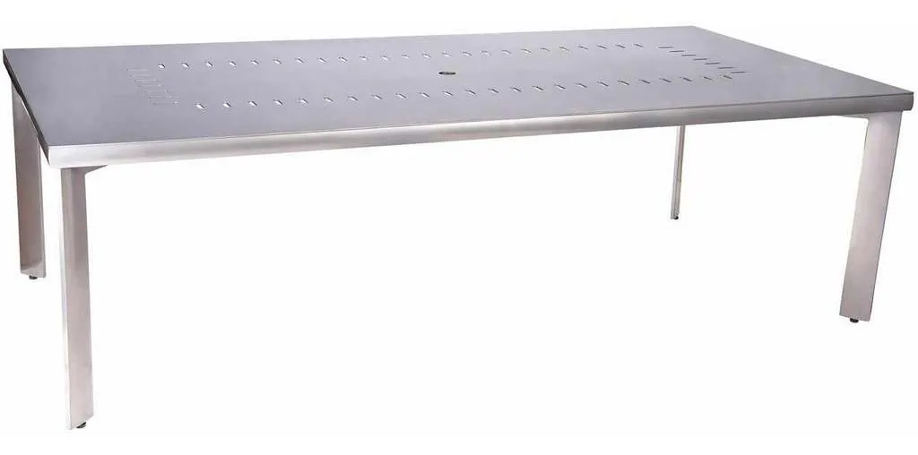 Woodard 3290BT Rectangular Umbrella Table Woodard 3290BT Rectangular Umbrella Table