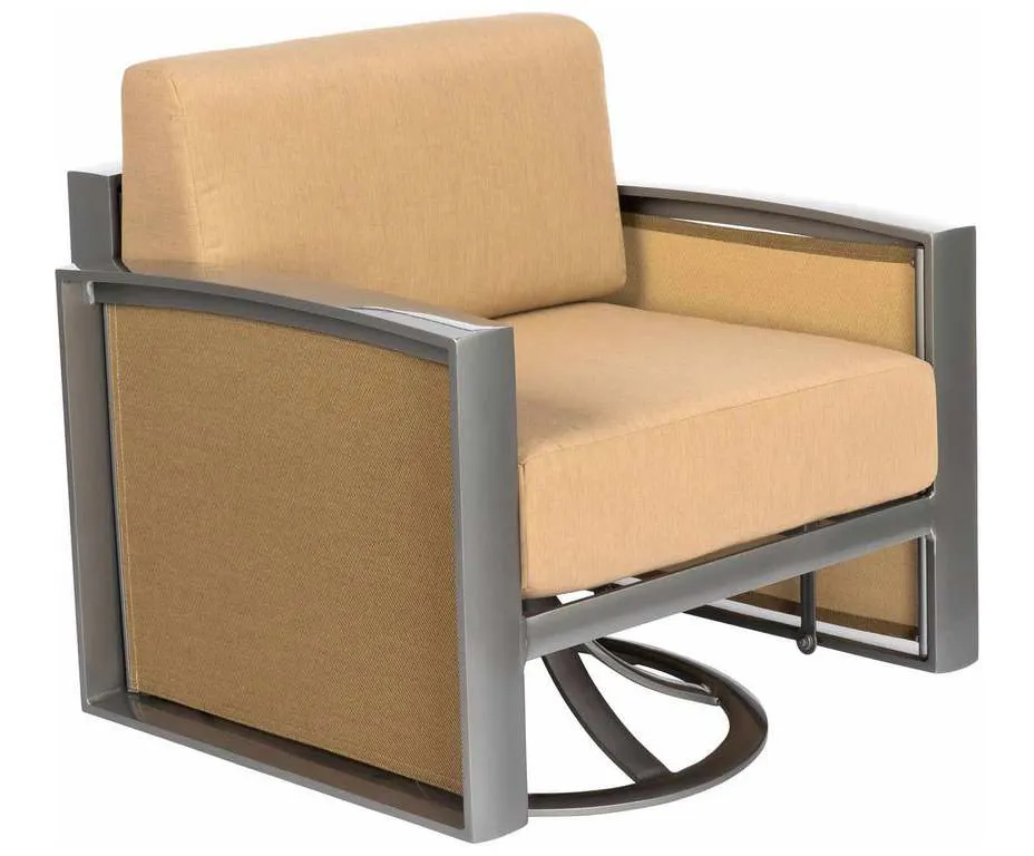 Woodard 3G0279 Metropolis Gliding Swivel Lounge Chair Woodard 3G0279 Metropolis Gliding Swivel Lounge Chair