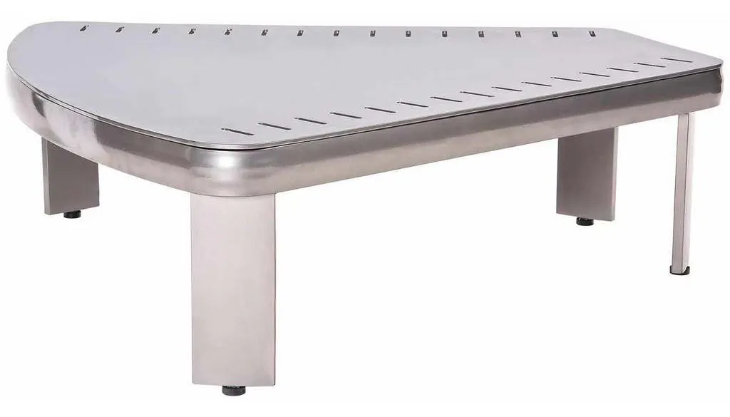 Woodard 3G0452 Metropolis Sectional Wedge Table Woodard 3G0452 Metropolis Sectional Wedge Table