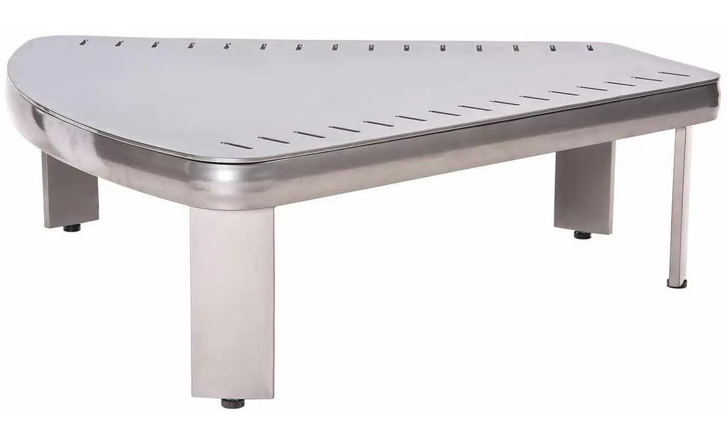 Woodard 3G0452 Metropolis Sectional Wedge Table Woodard 3G0452 Metropolis Sectional Wedge Table