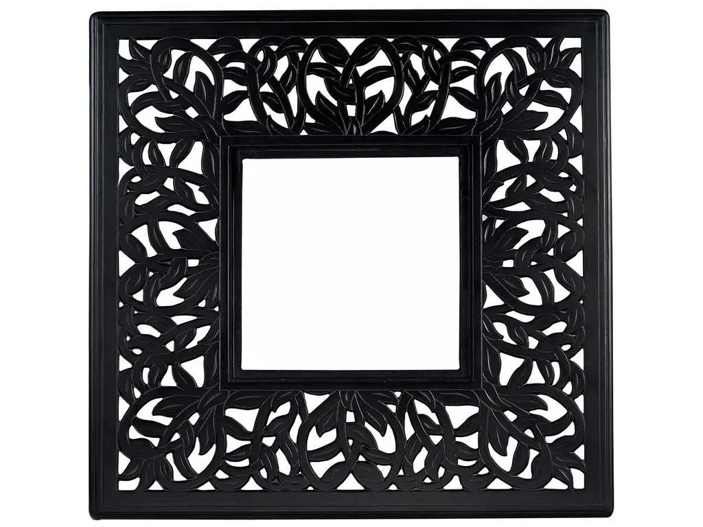 Woodard 03143FP  42 inch Square Fire Pit Cast Top