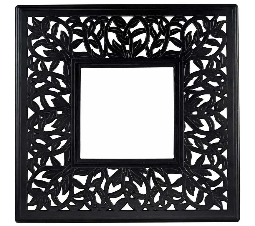 Woodard 03143FP 42 inch Square Fire Pit Cast Top Woodard 03143FP 42 inch Square Fire Pit Cast Top