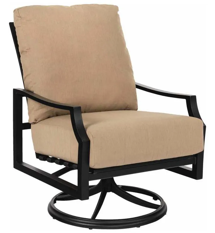 Woodard 3S0477 Nico Cushion Swivel Rocking Lounge Chair Woodard 3S0477 Nico Cushion Swivel Rocking Lounge Chair
