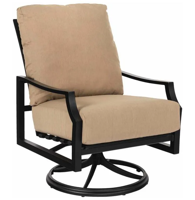 Woodard 3S0477 Nico Cushion Swivel Rocking Lounge Chair Woodard 3S0477 Nico Cushion Swivel Rocking Lounge Chair