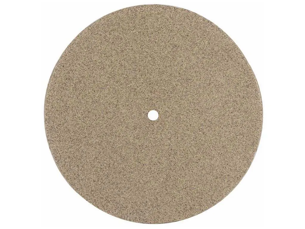 Woodard 0MC22  Oatmeal 22 inch Round Fiberglass Faux Granite Top