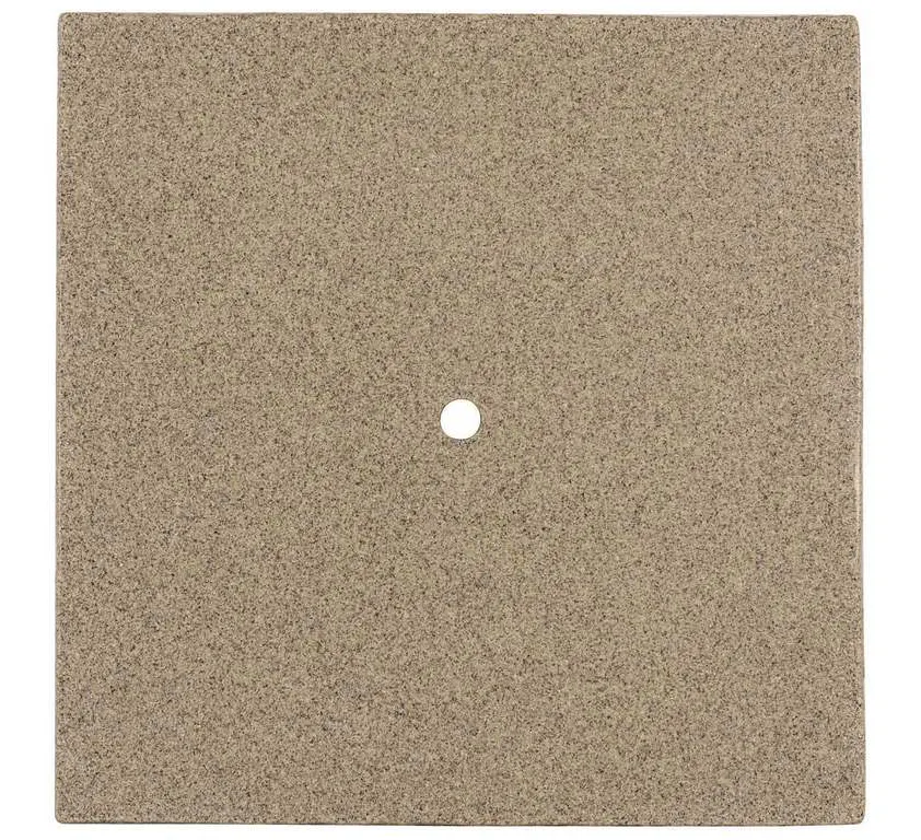 Woodard 0MC37 Oatmeal 36 inch Square Fiberglass Faux Granite Top Woodard 0MC37 Oatmeal 36 inch Square Fiberglass Faux Granite Top