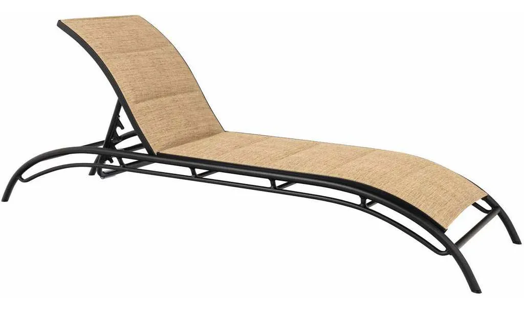 Woodard 990570 Orion Padded Sling Chaise Lounge Woodard 990570 Orion Padded Sling Chaise Lounge