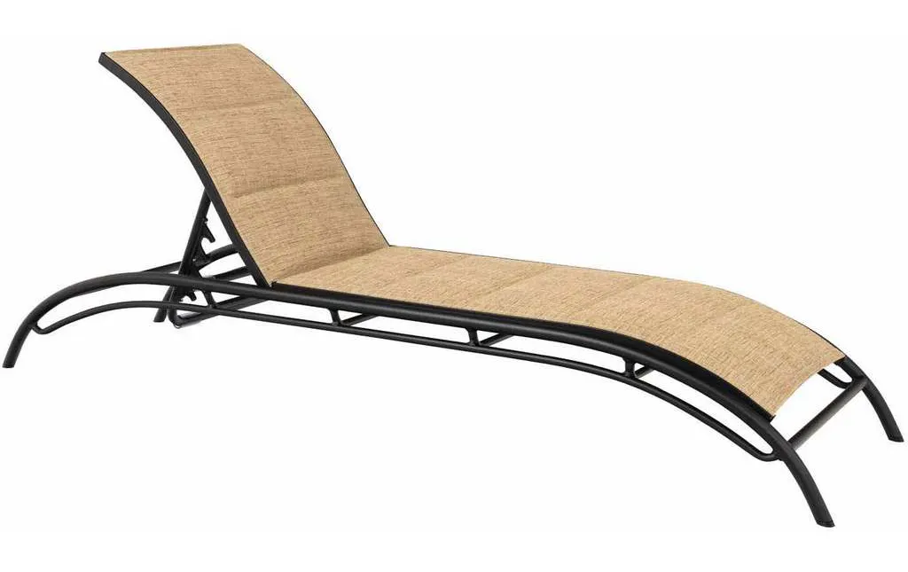 Woodard 990570 Orion Padded Sling Chaise Lounge Woodard 990570 Orion Padded Sling Chaise Lounge