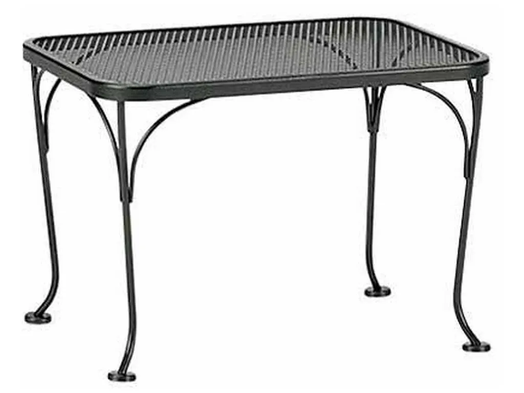 Woodard 190040  Tables and Accessories 18 inch x 24 inch Rectangular Side Table