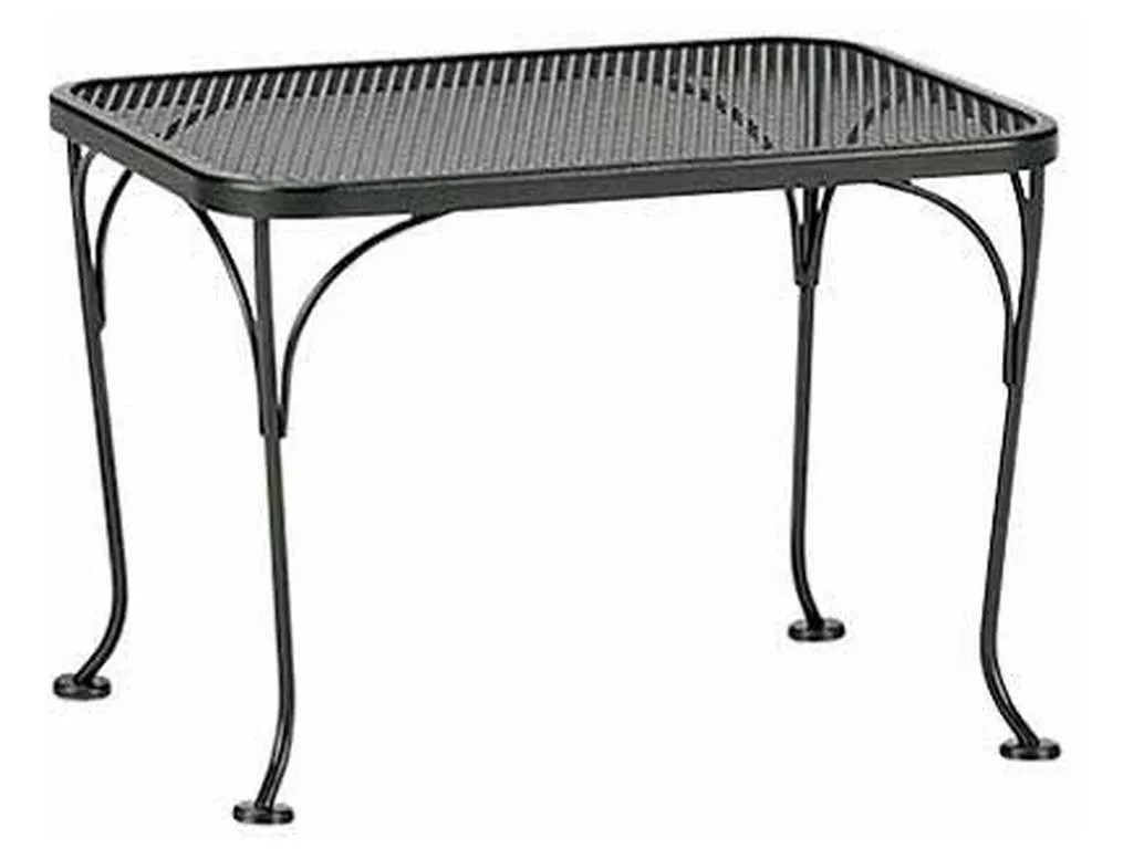 Woodard 190040 Tables and Accessories 18 inch x 24 inch Rectangular Side Table Woodard 190040 Tables and Accessories 18 inch x 24 inch Rectangular Side Table