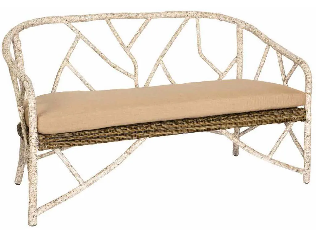 Woodard S545051 River Run Faux Bois Love Seat Woodard S545051 River Run Faux Bois Love Seat