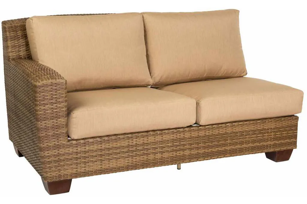 Woodard S523021L Saddleback Left Arm Facing Love Seat Sectional Woodard S523021L Saddleback Left Arm Facing Love Seat Sectional