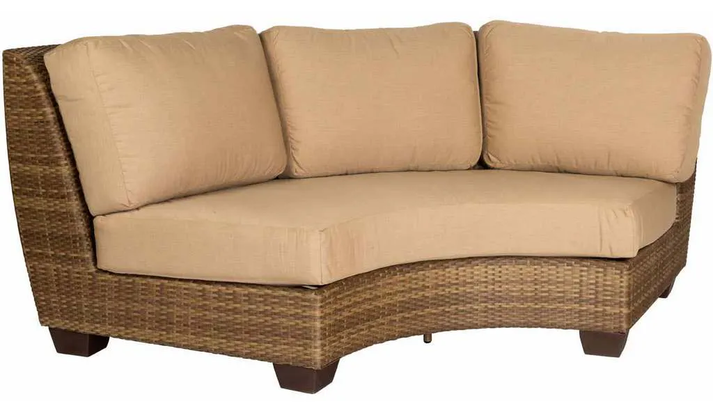 Woodard S523071 Saddleback Curved Sectional Unit Woodard S523071 Saddleback Curved Sectional Unit