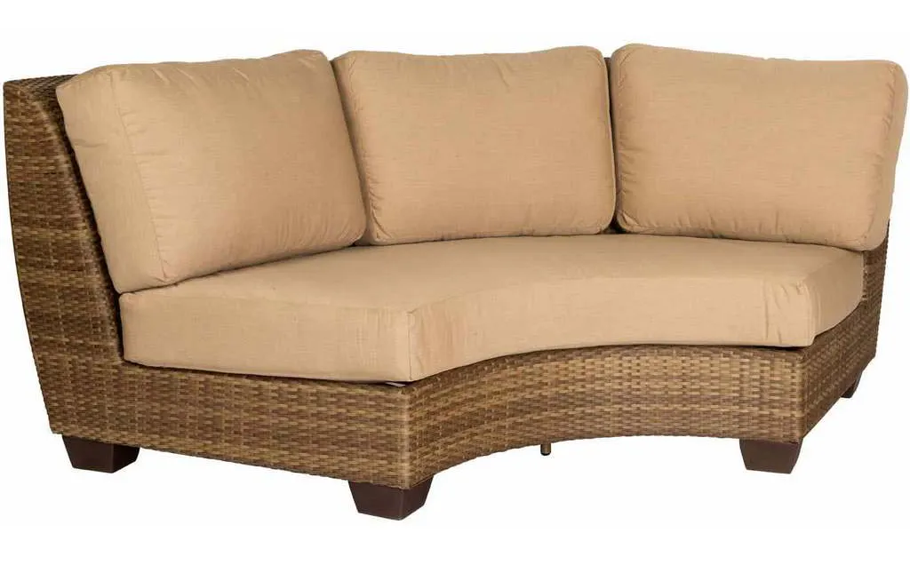 Woodard S523071 Saddleback Curved Sectional Unit Woodard S523071 Saddleback Curved Sectional Unit