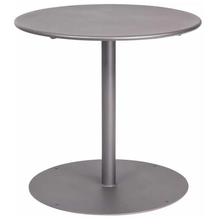 Woodard 13L3RD30 Solid Iron 30 inch Round Bistro Table with Pedestal Base Woodard 13L3RD30 Solid Iron 30 inch Round Bistro Table with Pedestal Base