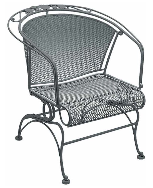 Woodard 400088 Briarwood Coil Spring Barrel Chair Woodard 400088 Briarwood Coil Spring Barrel Chair