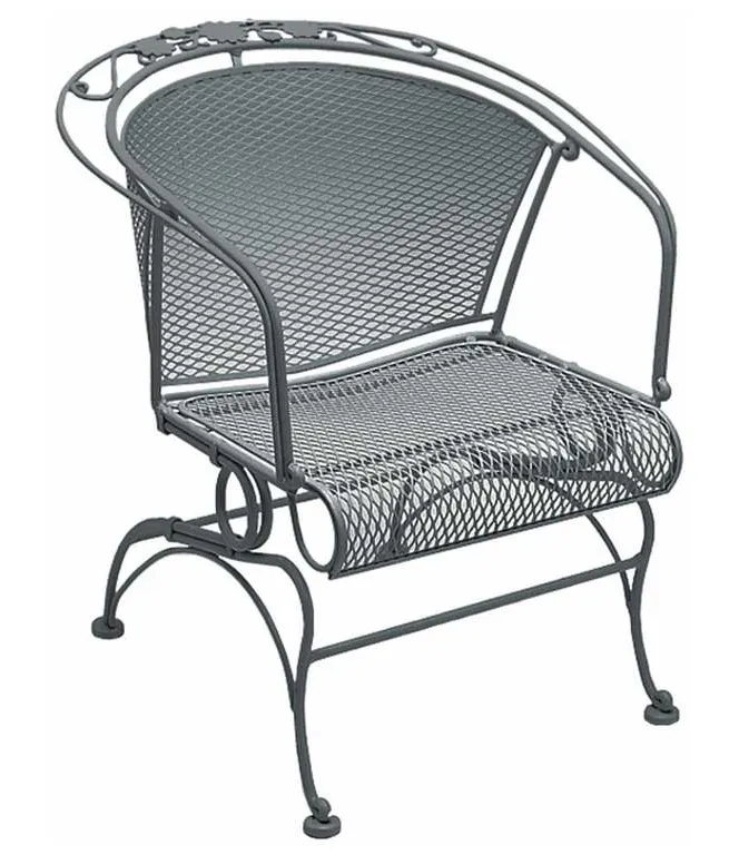 Woodard 400088 Briarwood Coil Spring Barrel Chair Woodard 400088 Briarwood Coil Spring Barrel Chair