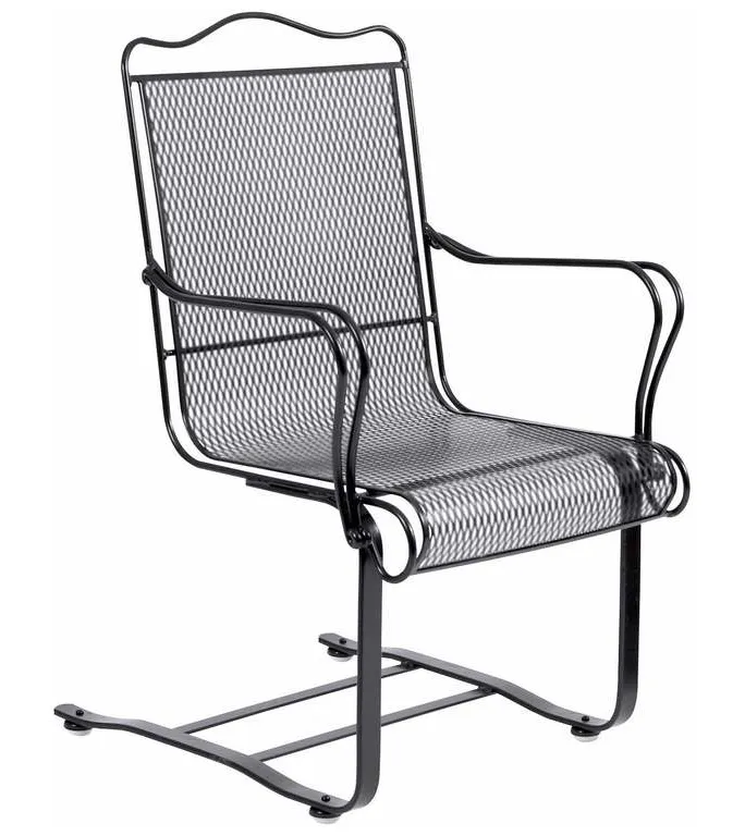 Woodard 1G0018 Tucson High Back Spring Base Chair Woodard 1G0018 Tucson High Back Spring Base Chair