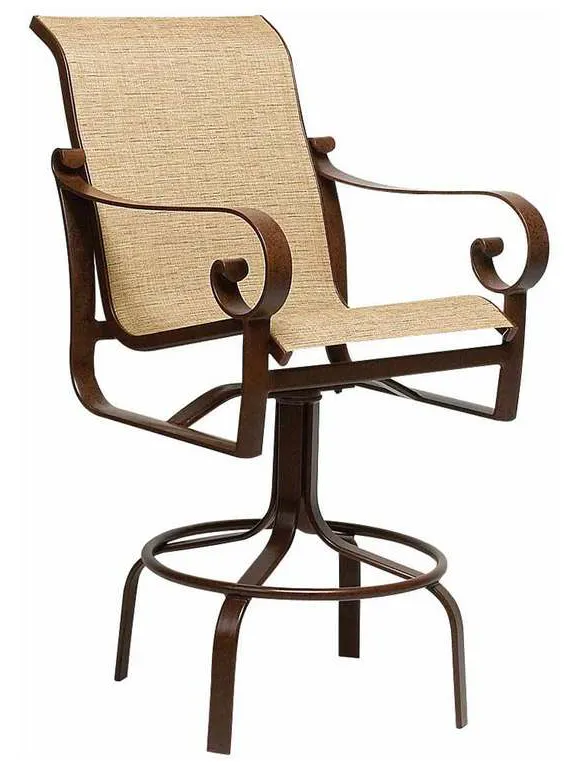 Woodard 62H468 Belden Swivel Bar Stool Woodard 62H468 Belden Swivel Bar Stool