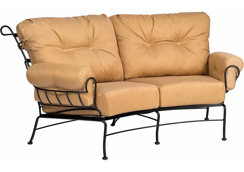 Woodard 790063 Terrace Crescent Love Seat Woodard 790063 Terrace Crescent Love Seat