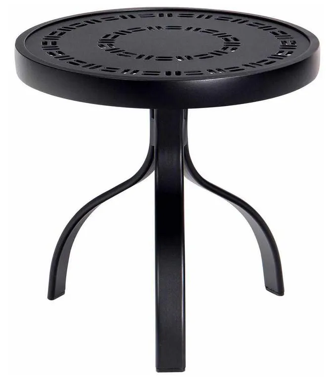 Woodard 820604A Deluxe 18 inch Round End Table Woodard 820604A Deluxe 18 inch Round End Table