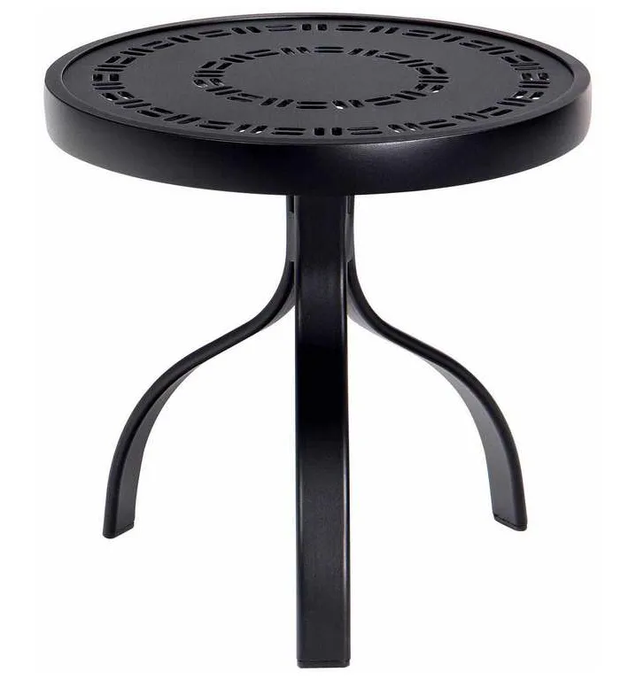 Woodard 820604A Deluxe 18 inch Round End Table Woodard 820604A Deluxe 18 inch Round End Table
