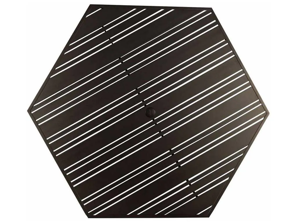Woodard 02662  Tri Slat 60 inch Hexagonal Top