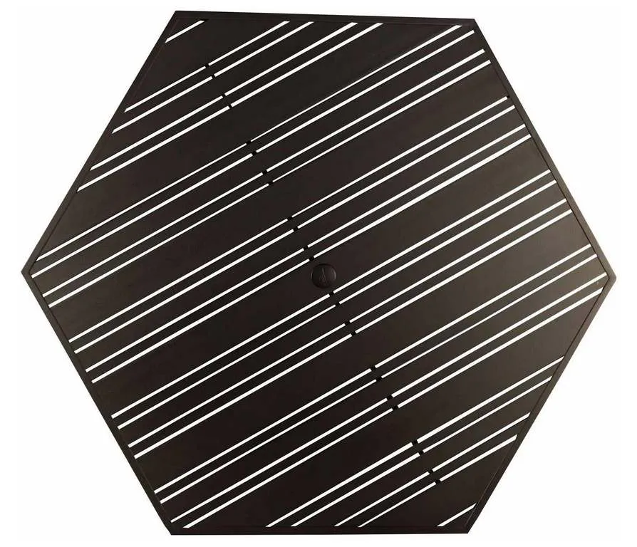 Woodard 02662 Tri Slat 60 inch Hexagonal Top Woodard 02662 Tri Slat 60 inch Hexagonal Top