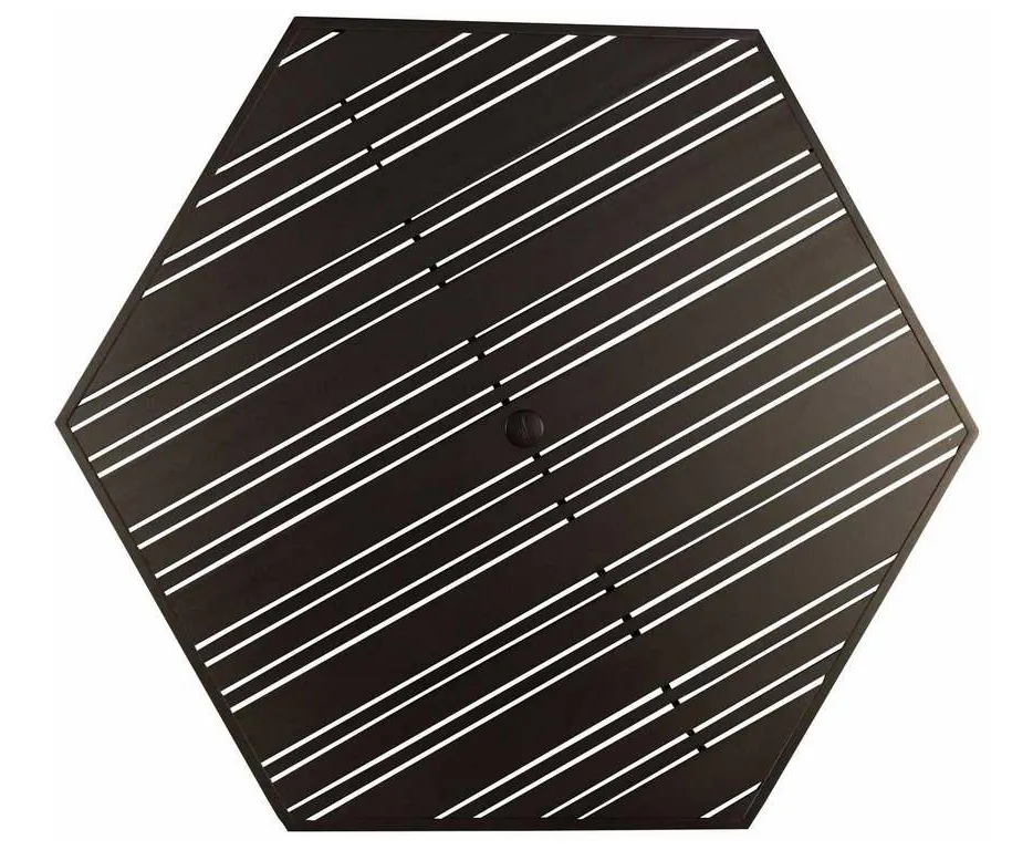 Woodard 02662 Tri Slat 60 inch Hexagonal Top Woodard 02662 Tri Slat 60 inch Hexagonal Top