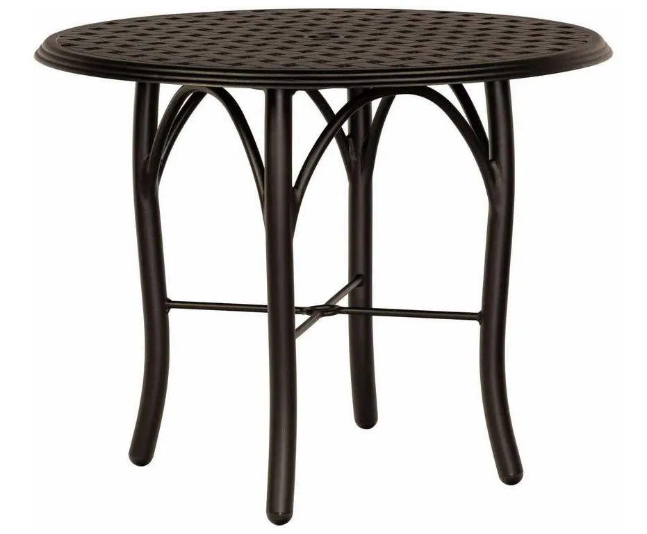 Woodard 5D3200 04936 Thatch Complete Tables Round Bistro Table Woodard 5D3200 04936 Thatch Complete Tables Round Bistro Table