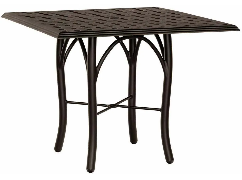 Woodard 5D3200 04937 Thatch Complete Tables Square Bistro Table Woodard 5D3200 04937 Thatch Complete Tables Square Bistro Table