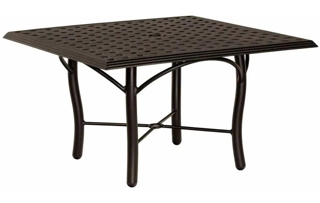 Woodard 5D3400 04937 Thatch Complete Tables Square Coffee Table Woodard 5D3400 04937 Thatch Complete Tables Square Coffee Table