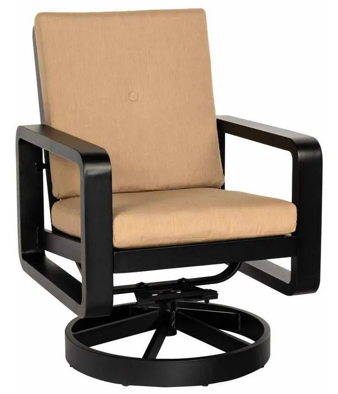 Woodard 7D0472 Vale Swivel Rocking Dining Armchair Woodard 7D0472 Vale Swivel Rocking Dining Armchair