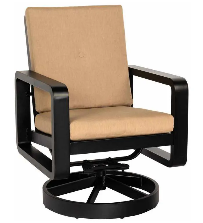 Woodard 7D0472 Vale Swivel Rocking Dining Armchair Woodard 7D0472 Vale Swivel Rocking Dining Armchair