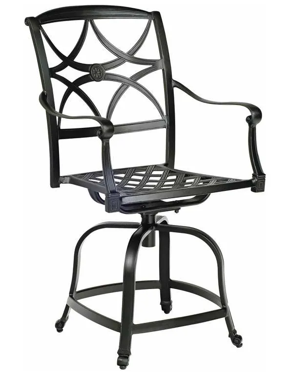 Woodard 4Q0469 Wiltshire Swivel Counter Stool Woodard 4Q0469 Wiltshire Swivel Counter Stool