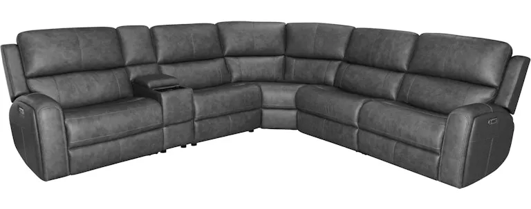 Flexsteel Furniture 1043-SECTPH Linden Power Reclining Sectional with Power Headrests and Lumbar Flexsteel Furniture 1043-SECTPH Linden Power Reclining Sectional with Power Headrests and Lumbar