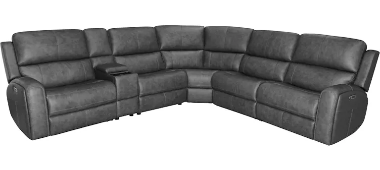 Flexsteel Furniture 1043-SECTPH Linden Power Reclining Sectional with Power Headrests and Lumbar Flexsteel Furniture 1043-SECTPH Linden Power Reclining Sectional with Power Headrests and Lumbar