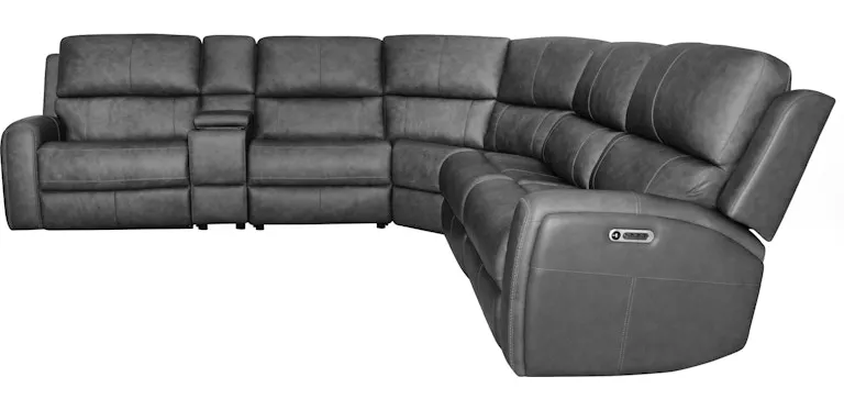 Flexsteel Furniture 1043-SECTPH Linden Power Reclining Sectional with Power Headrests and Lumbar Flexsteel Furniture 1043-SECTPH Linden Power Reclining Sectional with Power Headrests and Lumbar
