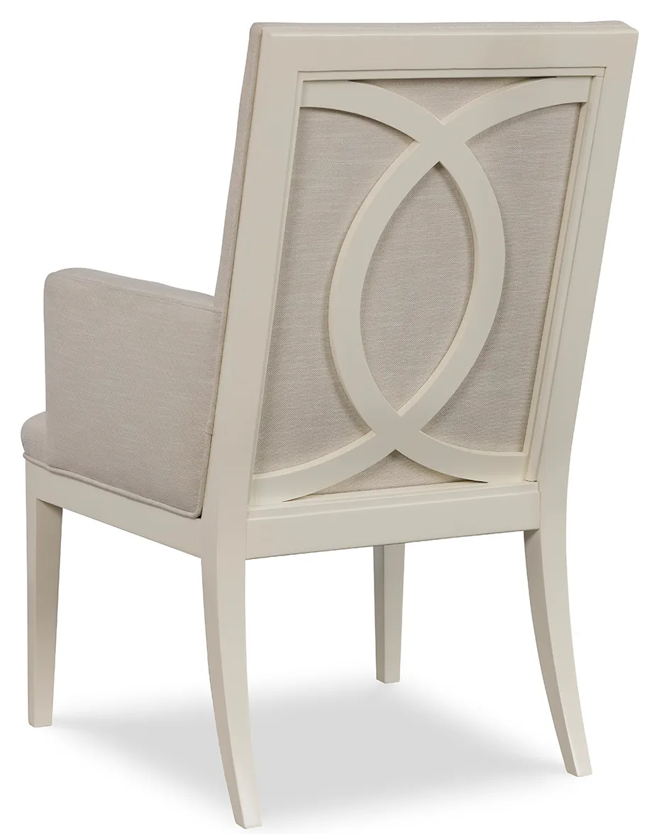 Jessica Charles 1120A-4 Fretwork Ellipse Arm Chair Jessica Charles 1120A-4 Fretwork Ellipse Arm Chair