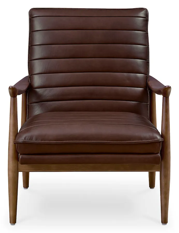 Bassett Furniture 1338-02B Ellis Leather Accent Chair Bassett Furniture 1338-02B Ellis Leather Accent Chair