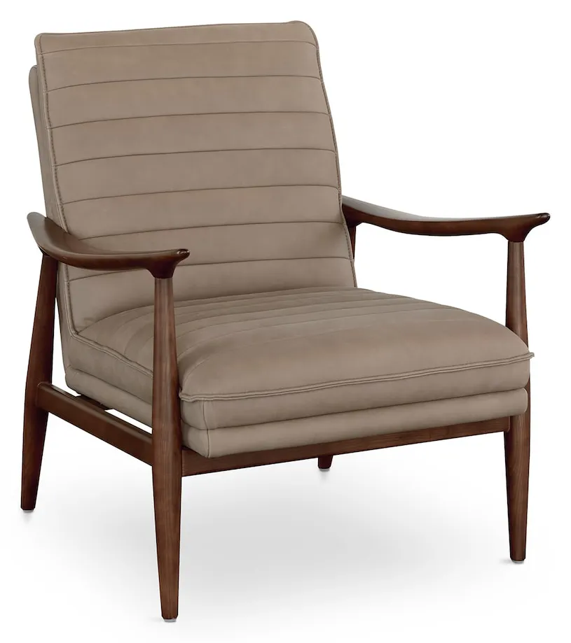 Bassett Furniture 1338-02M Ellis Leather Accent Chair Bassett Furniture 1338-02M Ellis Leather Accent Chair