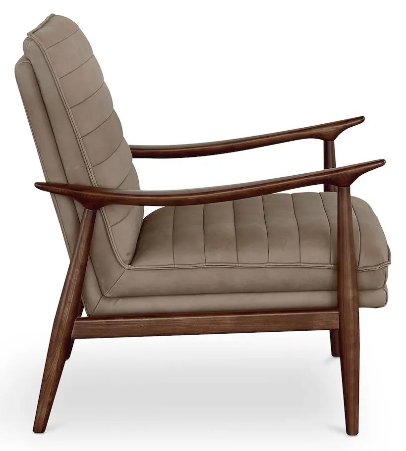Bassett Furniture 1338-02M Ellis Leather Accent Chair Bassett Furniture 1338-02M Ellis Leather Accent Chair