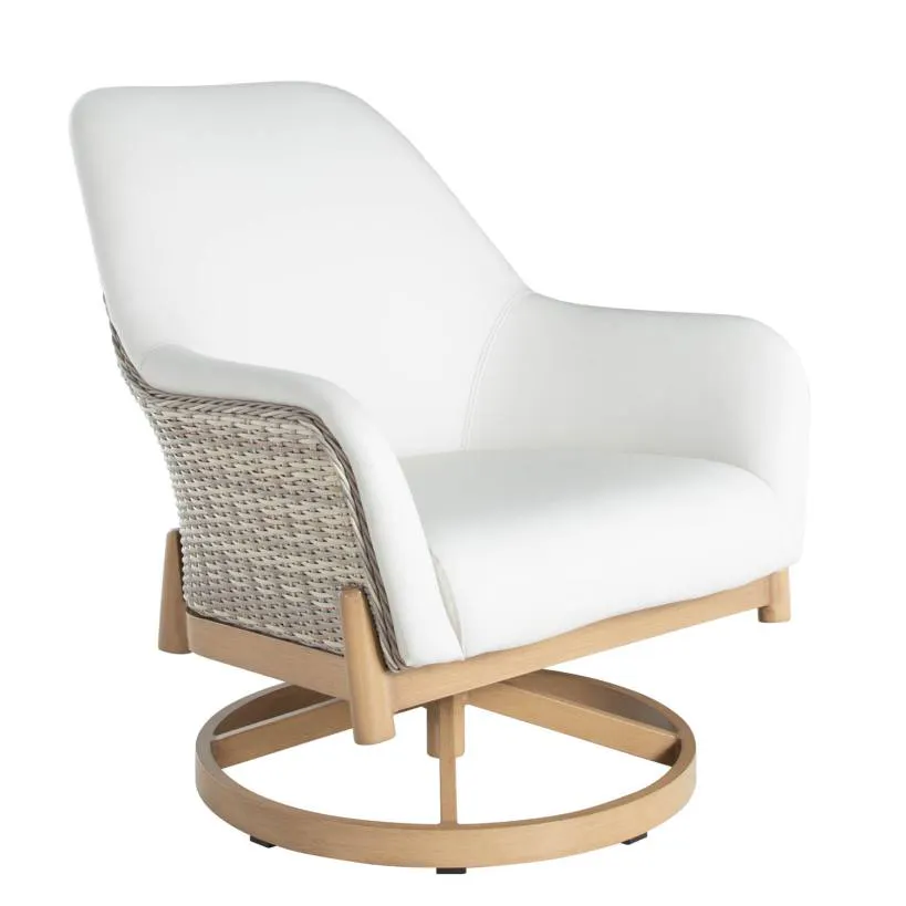 Summer Classics 1401 Palma Swivel Lounge Vinyl