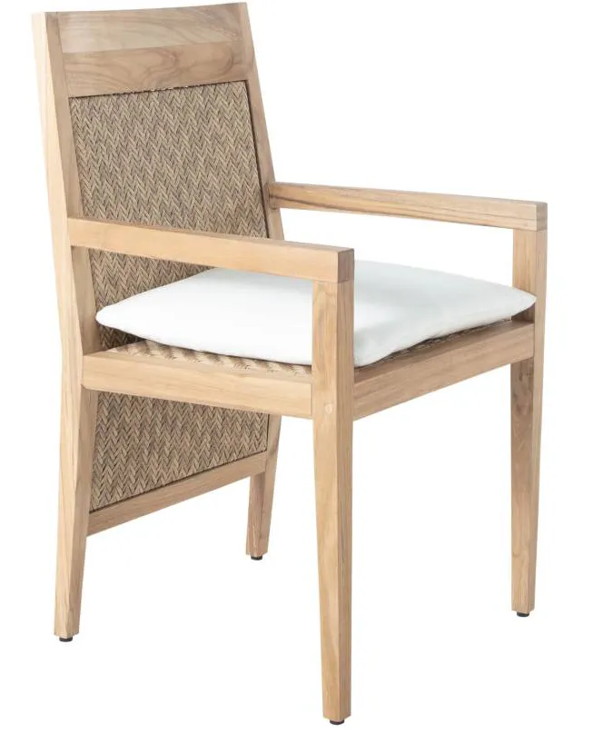 Summer Classics 1408 Savannah Teak Arm Chair Summer Classics 1408 Savannah Teak Arm Chair