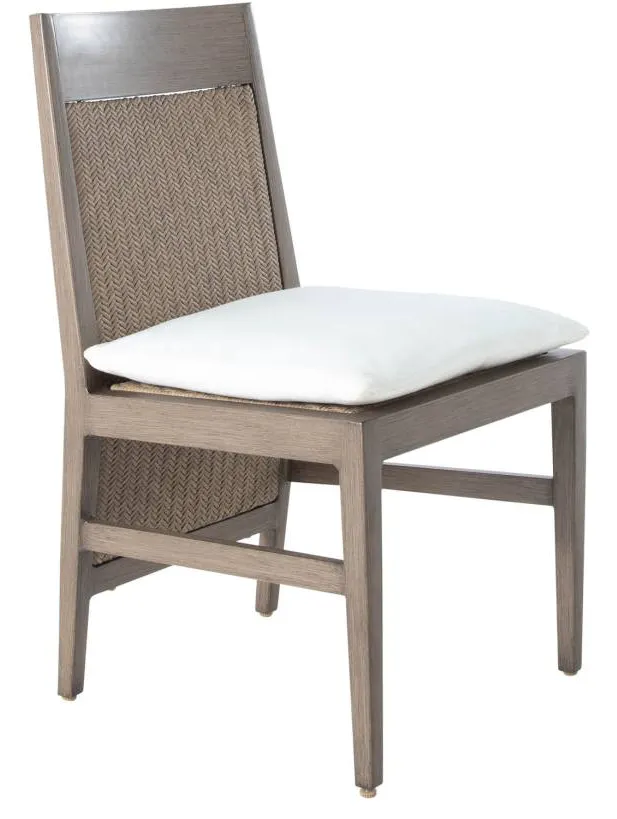 Summer Classics 1415 Savannah Aluminum Extended Back Side Chair Summer Classics 1415 Savannah Aluminum Extended Back Side Chair