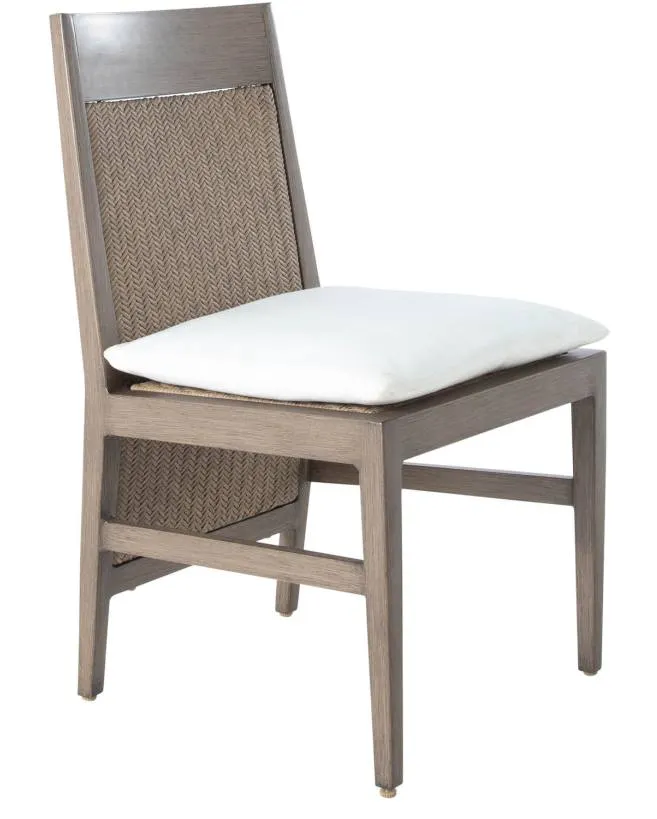 Summer Classics 1415 Savannah Aluminum Extended Back Side Chair Summer Classics 1415 Savannah Aluminum Extended Back Side Chair